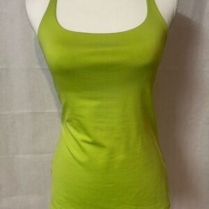 New York & Company Vibrant Green Tank Top
